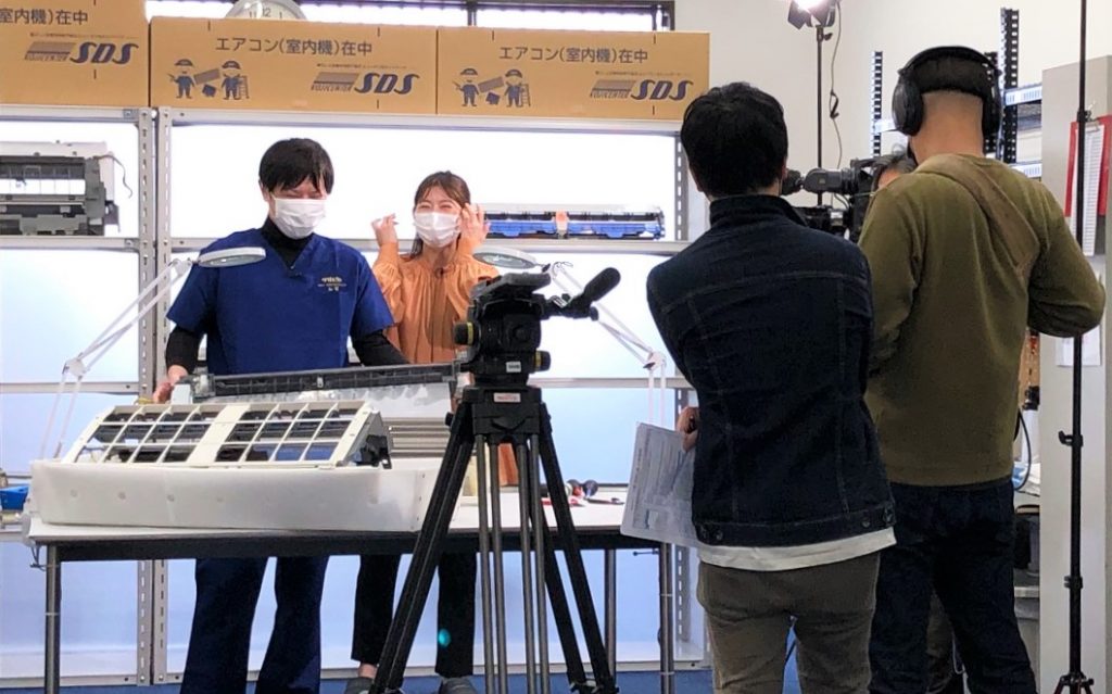 エアコンに関する取材