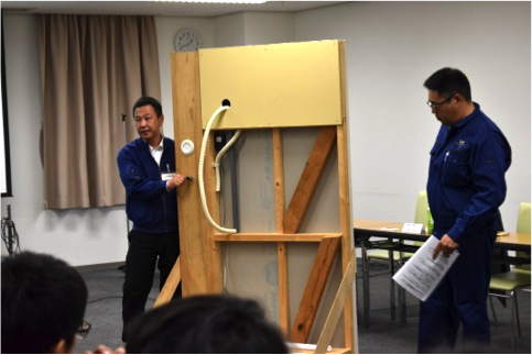 実技講習の様子